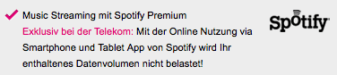 Auszug aus dem Telekom-Mobilfunkangebot der Deutschen Telekom vom 24.02.2013